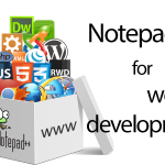 Notepad++ for web development